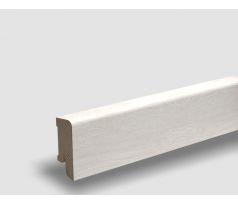 Dub Bianco olej kartáč soklová dyhovaná lišta Pedross 16x40x2500 Cubica