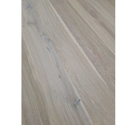 Dub OAK Olib 14,5x182x2200mm Mix20 triedenie, 1Lam, Powder white matný lak, 2V